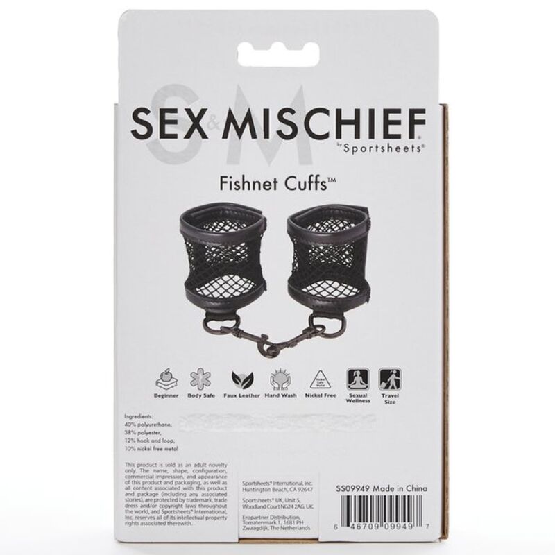 SEX & MICHIEF - POIGNETS EN RÉSILLE
