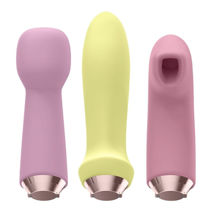 SATISFYER - MARVELOUS FOUR ENSEMBLE VIBRATEUR ET AIR PULSE
