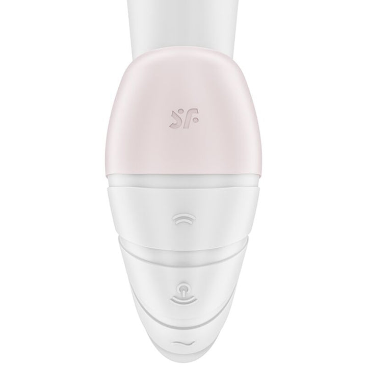 SATISFYER - SUPERNOVA AIR PULSE STIMULATEUR ET VIBRATION BLANC