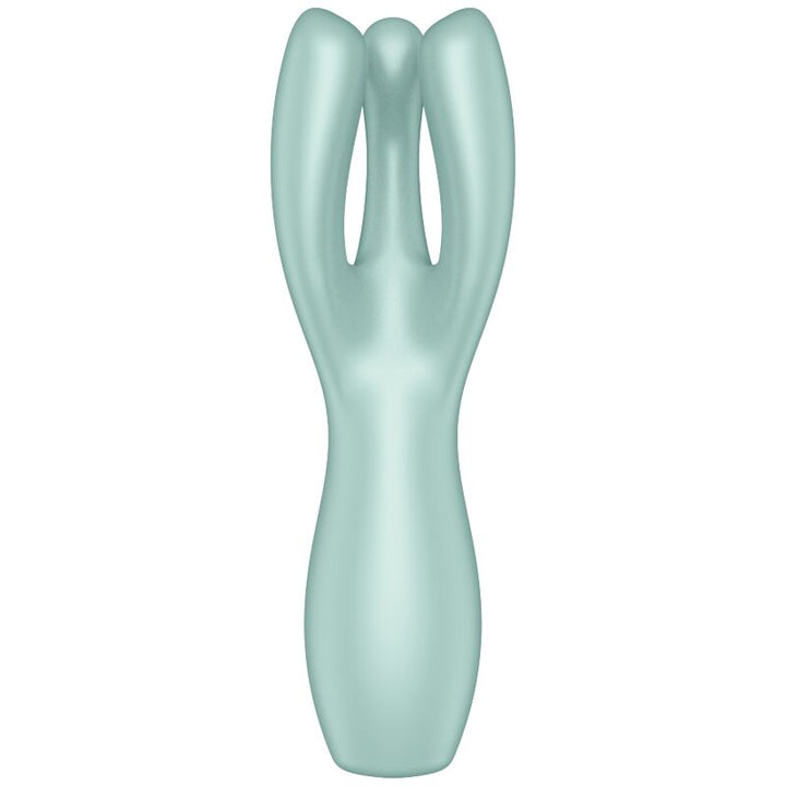 SATISFYER - VIBRATEUR THREESOME 3 ROSE