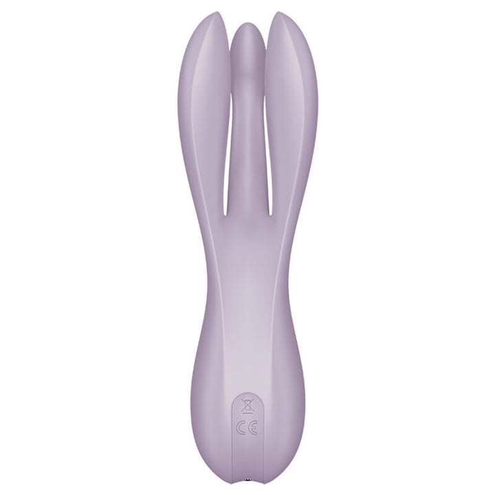 SATISFYER - VIBRATEUR THREESOME 2 NOIR