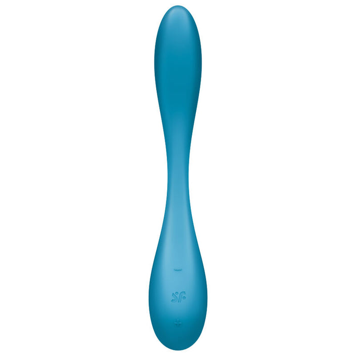 SATISFYER - VIBRATEUR MULTI G-SPOT FLEX 5 BLEU