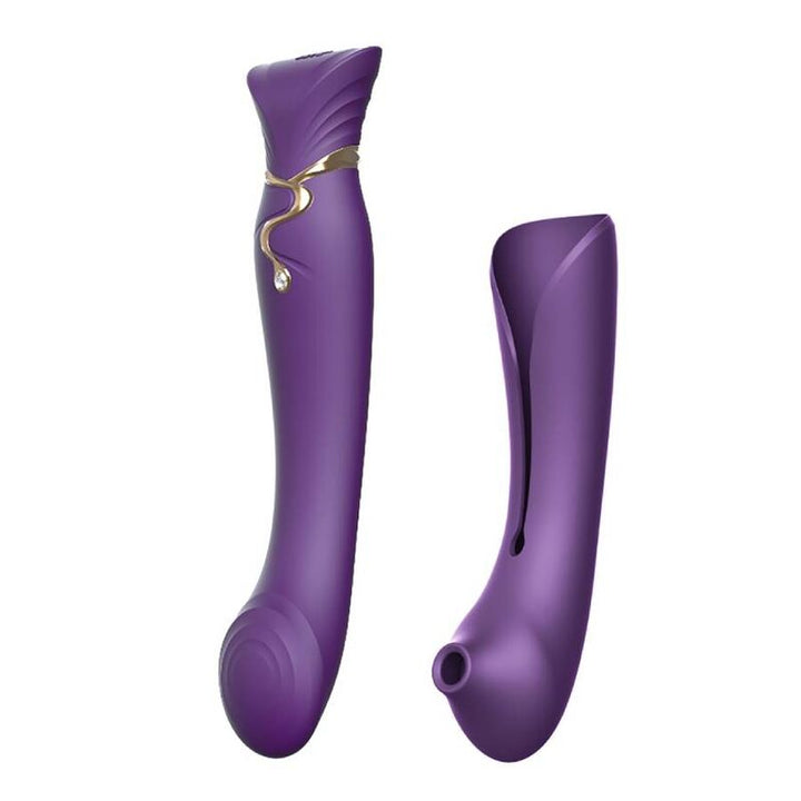 ZALO - ENSEMBLE QUEEN PULSE WAVE CLIT STIM VIOLET