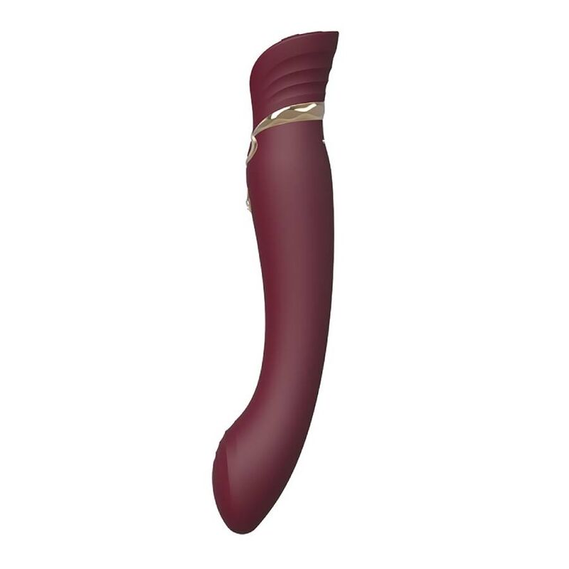 ZALO - QUEEN SET PULSE WAVE CLIT STIM ROUGE