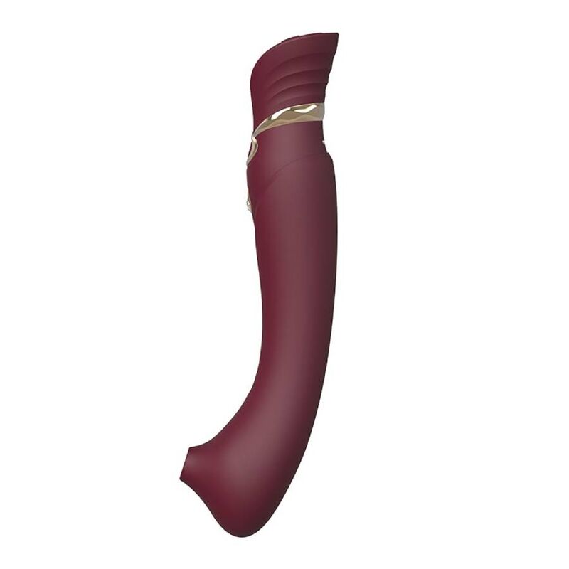 ZALO - QUEEN SET PULSE WAVE CLIT STIM ROUGE