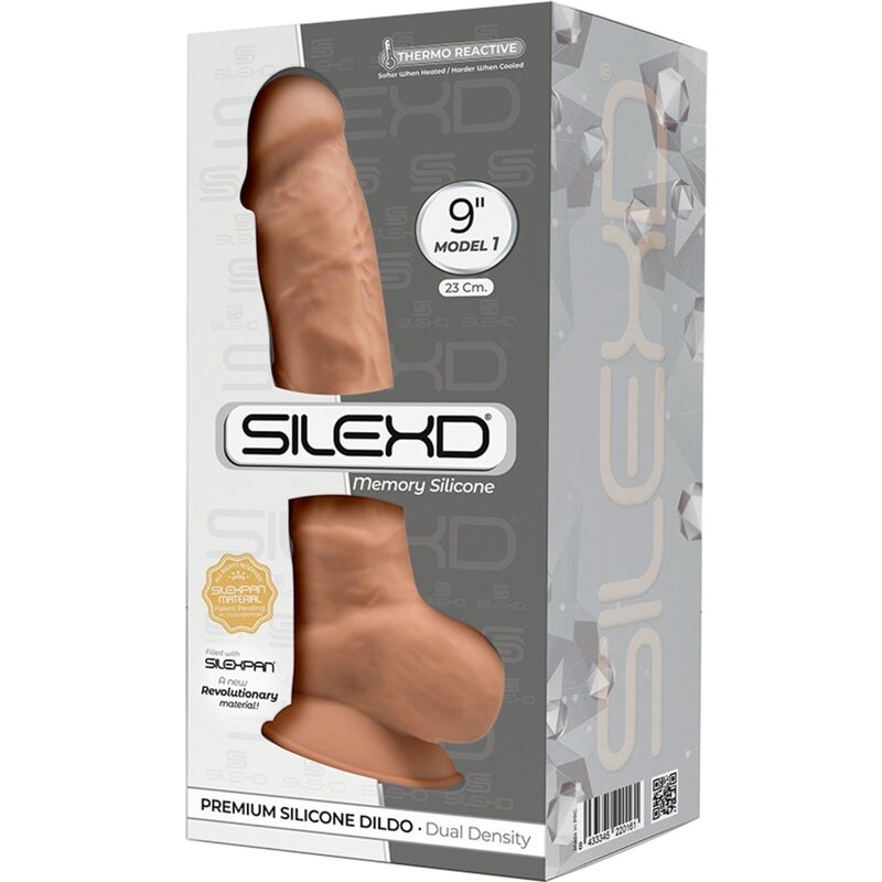 Gode Réaliste SilexD® en Silicone avec Ventouse - 23 cm