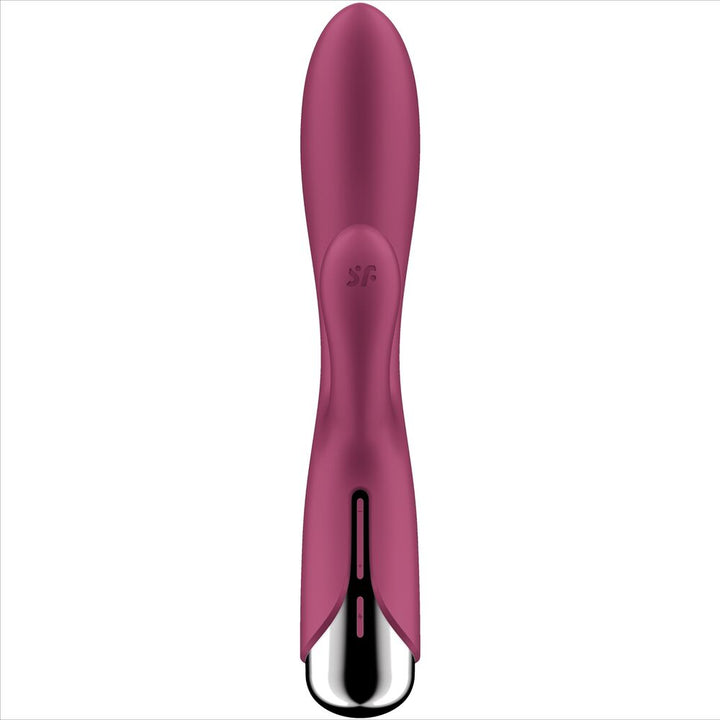 SATISFYER - SPINNING RABBIT 1 CLITORIS ET STIMULATION DU POINT G ROUGE