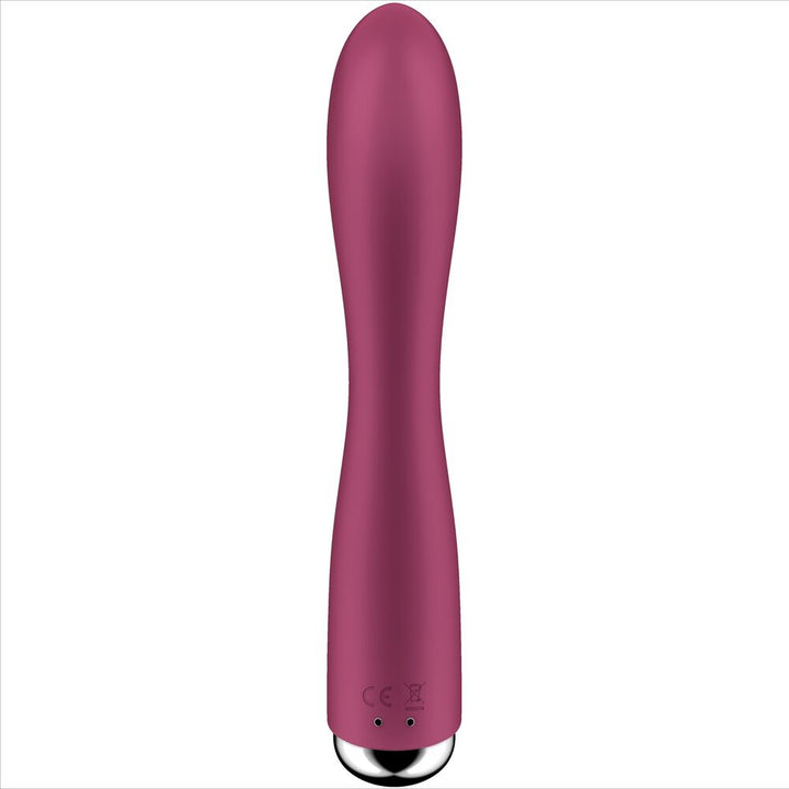 SATISFYER - SPINNING RABBIT 1 CLITORIS ET STIMULATION DU POINT G ROUGE