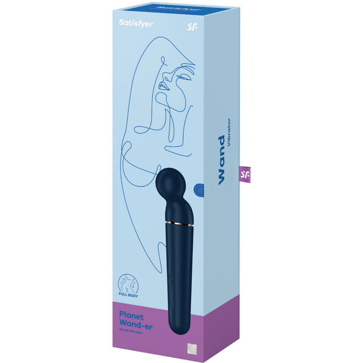 SATISFYER - PLANET WAND-ER VIBRATEUR MASSAGER BERRY