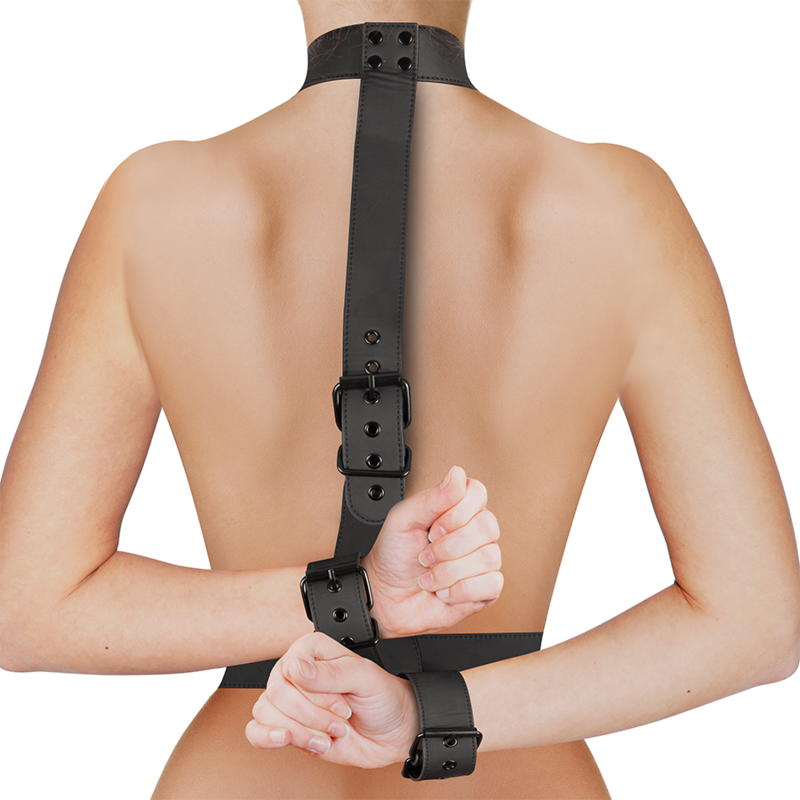 COLLAR & WRIST CUFFS BODY RESTRAINT SET