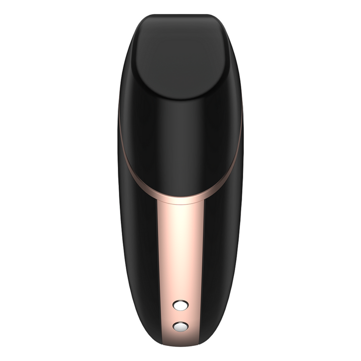 SATISFYER - STIMULATEUR ET VIBRATEUR AIR LOVE TRIANGLE NOIR