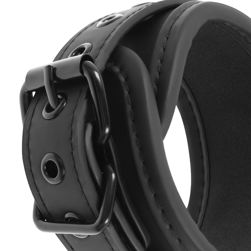 BOUND NECK TO WRIST RESTRAINTS - NOIR