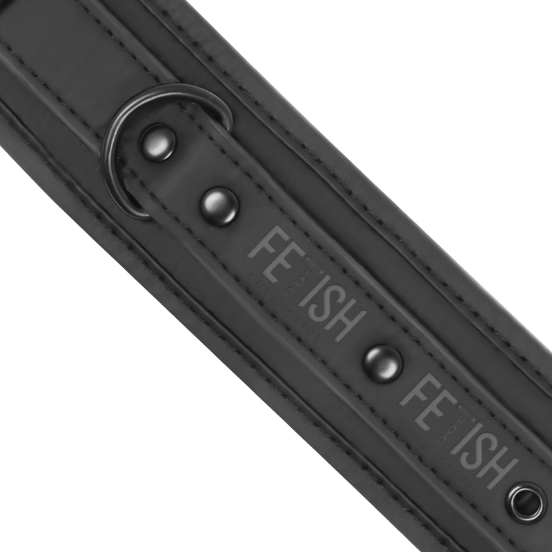 BOUND NECK TO WRIST RESTRAINTS - NOIR