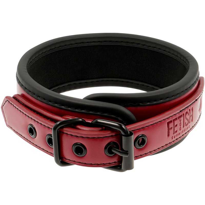 COLLAR & LEASH - BORDEAUX