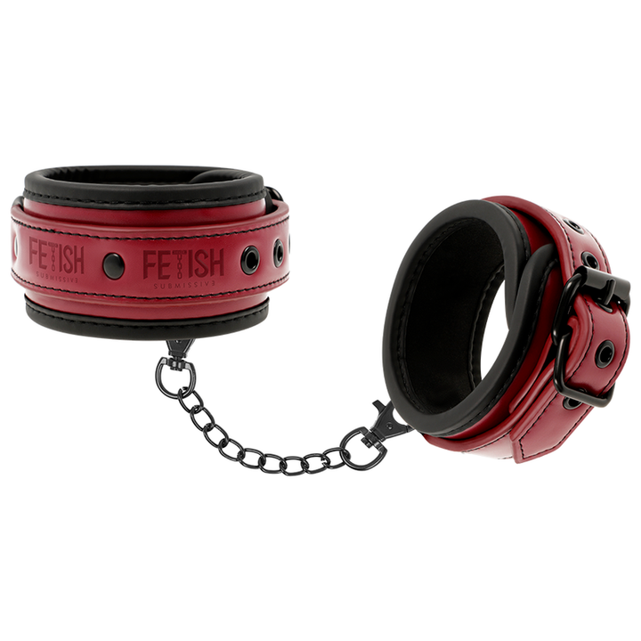 ANKLE CUFFS - BORDEAUX